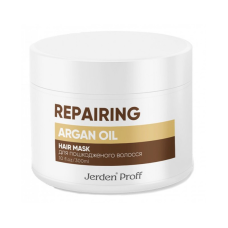 Маска відновлююча для пошкодженого волосся з аргановим маслом Argan Oil Jerden Proff 300 мл.