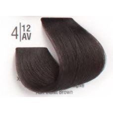 Професійна фарба для волосся 4/12AV Холодний перламутровий шатен Spa Master Professional Cream Color 100 мл