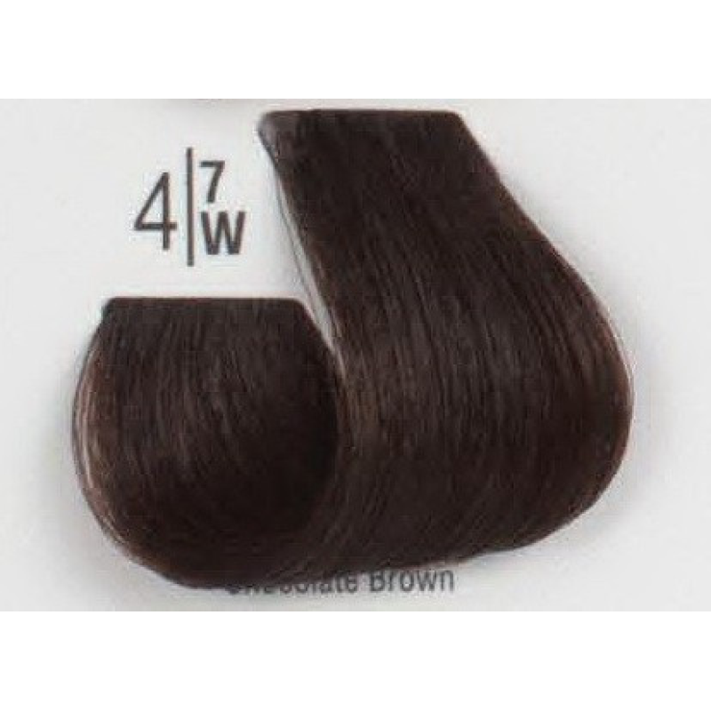 Професійна фарба для волосся 4/7W Коричневий шатен Spa Master Professional Cream Color 100 мл