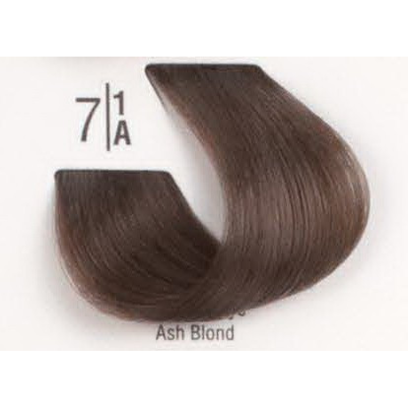 Професійна фарба для волосся 7/1A Попелястий блонд Spa Master Professional Cream Color 100 мл