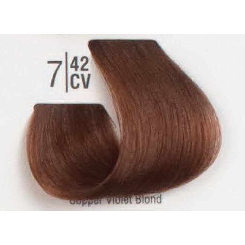 Професійна фарба для волосся 7/42CV Мідний перламутровий блонд SPA Master  Cream Color 100 мл