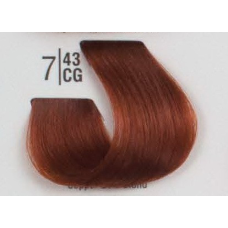 Професійна фарба для волосся 7/43CG Рудий блонд SPA Master  Cream Color 100 мл