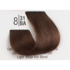 Професійна фарба для волосся 8/31BA Світлий холоднй бежевий блонд SPA Master  Cream Color 100 мл
