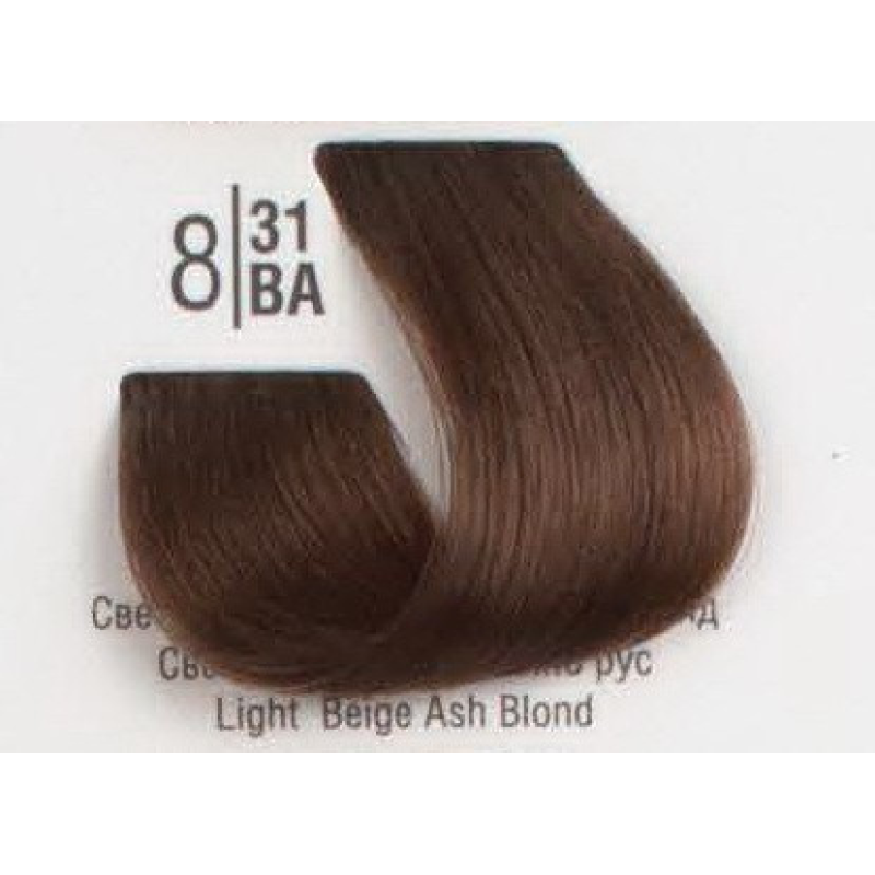 Професійна фарба для волосся 8/3B Світлий бежевий блонд SPA Master  Cream Color 100 мл