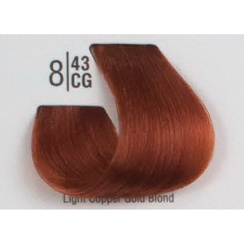 Професійна фарба для волосся 8/43CG Світлий рудий блонд SPA Master  Cream Color 100 мл