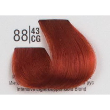 Професійна фарба для волосся 88/43CG Інтенсивний світлий рудий блонд SPA Master  Cream Color 100 мл