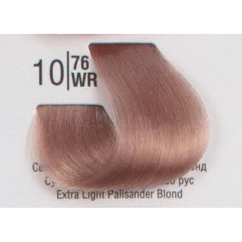 Професійна фарба для волосся 10/76WR Надсвітлий палісандровий блонд SPA Master  Cream Color 100 мл