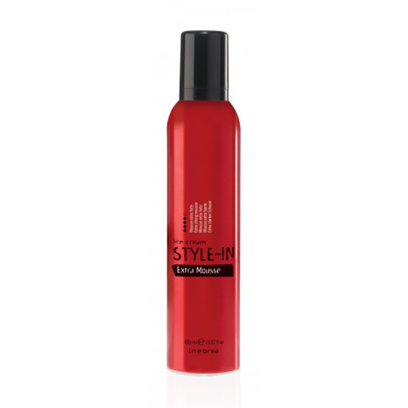 Мус для волосся екстрасильної фіксації Inebrya Extra Strong Mousse 400 мл