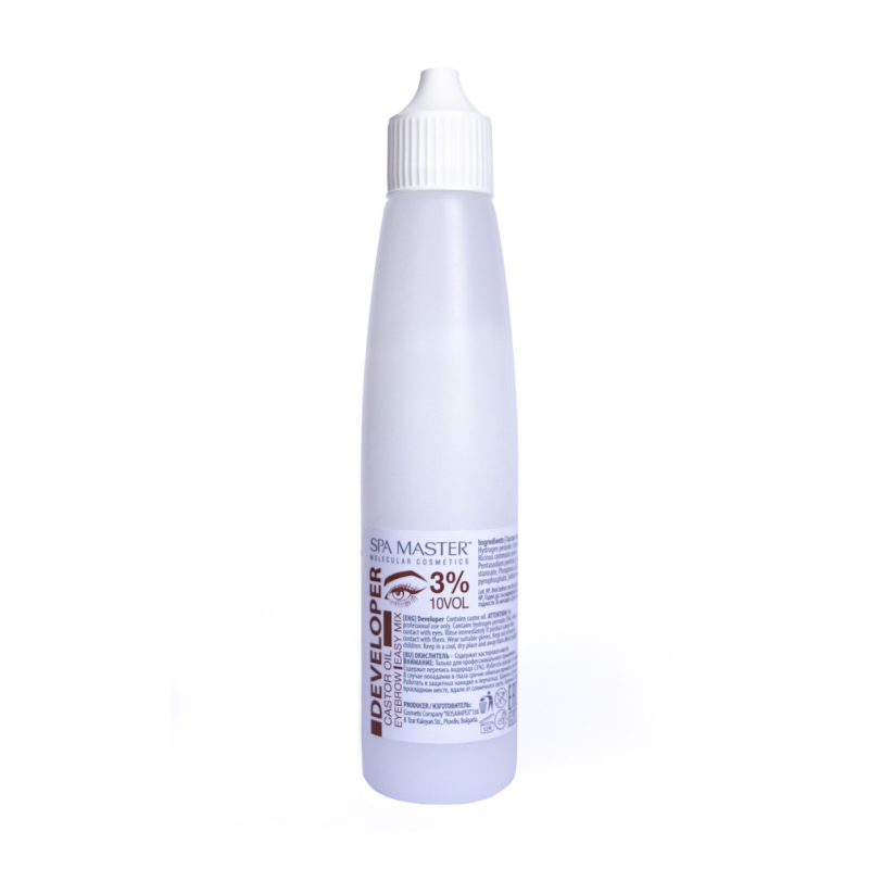 Окислювач фарби для брів та вій 3% Spa Master Professional SM 270 60 мл