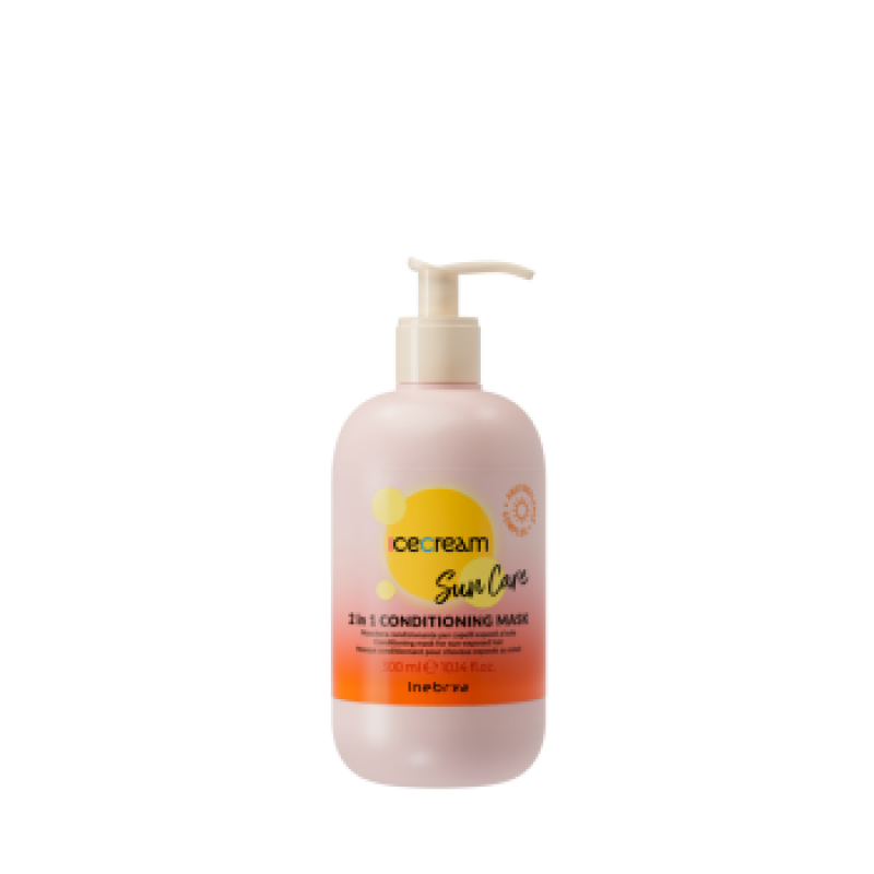 Кондиціонуюча маска для відновлення волося після дії сонця Inebrya Ice Sun Care 2 in 1 Cond Mask 300 мл Кондиціонуюча маска для відновлення волося після дії сонця Inebrya Ice Sun Care 2 in 1 Cond Mask 300 мл