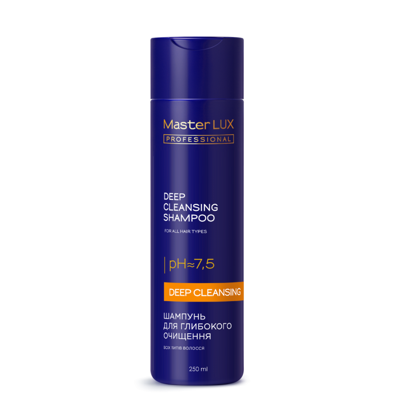Шампунь для глибокої очистки волосся DEEP CLEANSING Master LUX 250 мл