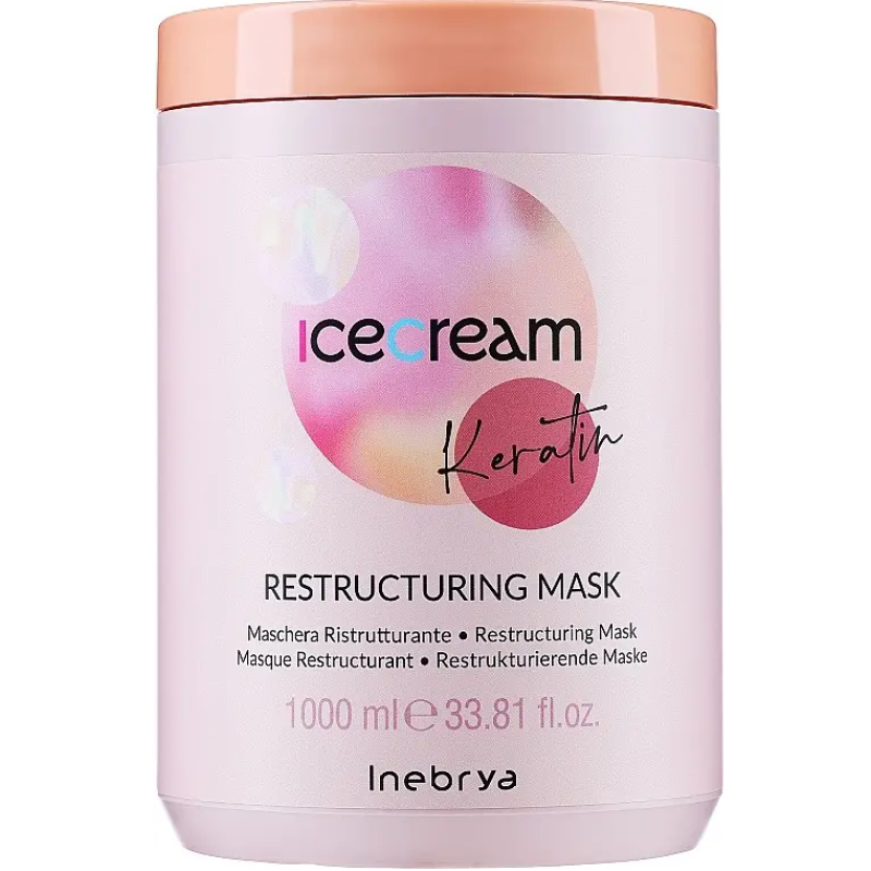 Маска відновлююча з кератином Inebrya Keratin Restructuring Mask 1000 мл