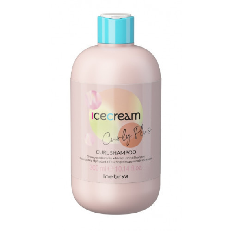 Шампунь для курчявого волосся та волосся з хімічною завивкою Inebrya Ice Сream Сurl Shampoo 300 мл