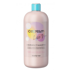 Шампунь розгладжуючий жорстке і пухнасте волосся Inebrya Ice Cream Liss Perfect Shampoo 1000 мл