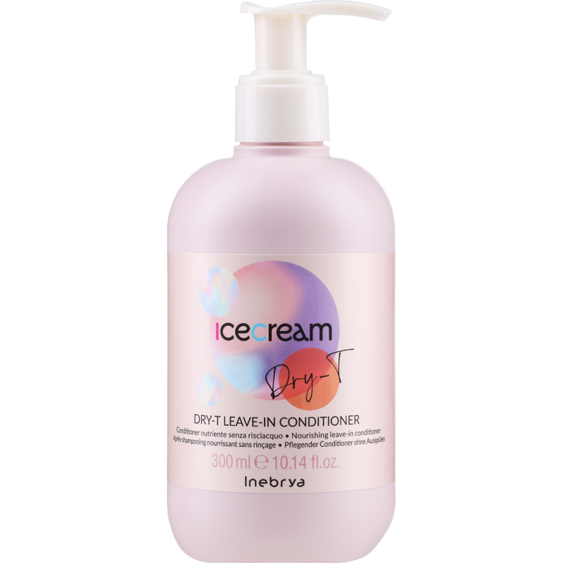 Незмивний кондиціонер для волосся Inebrya Ice Cream Dry-T Leave-In Conditioner 300 мл