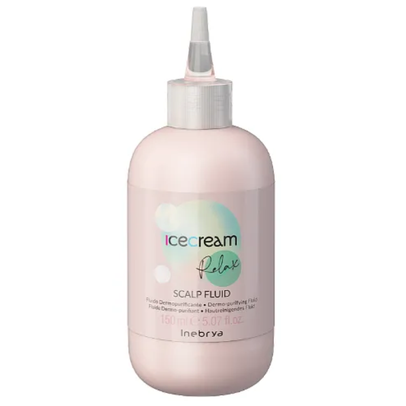 Флюїд-пілінг для очищення шкіри голови Inebrya Ice Cream Relax Scalp Fluid 150 мл Флюїд-пілінг для очищення шкіри голови Inebrya Ice Cream Relax Scalp Fluid 150 мл