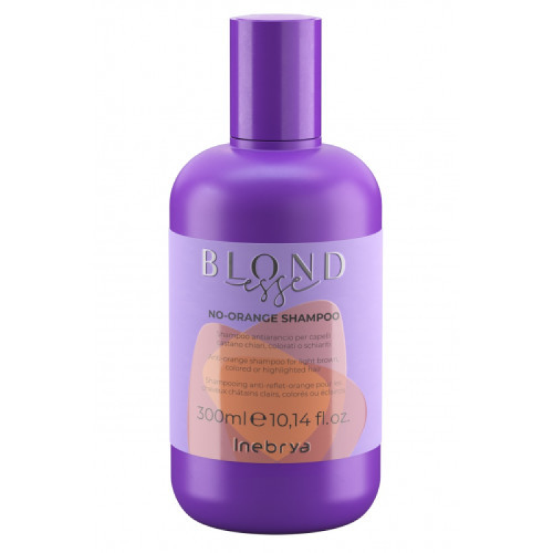 Шампунь для блонду анти оранж Inebrya Blondesse No-Orange Shampoo 300 мл