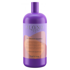 Шампунь для блонда анти оранж Inebrya Blondesse No-Orange Shampoo 1000 мл