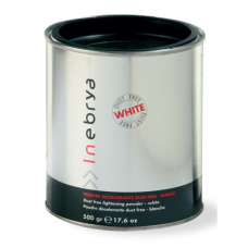 Запаска білої знебарвлюючої пудри Inebrya Dust Free Lightening Powder White 500 гр