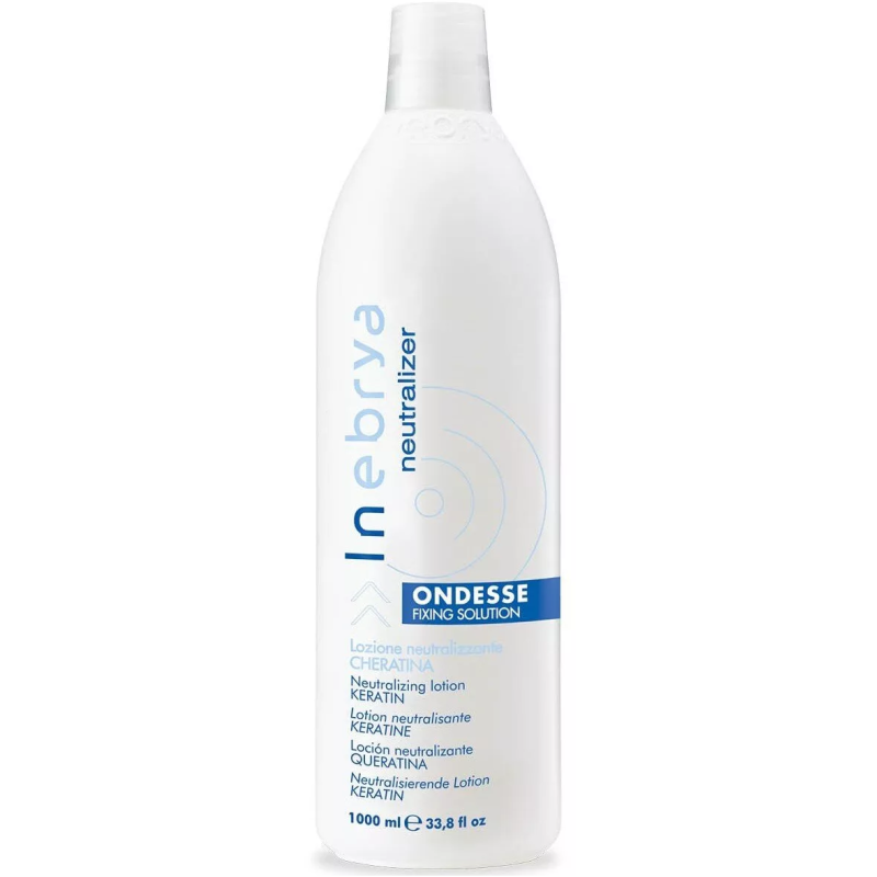 Нейтралізатор для хімічної завивки з кератином Inebrya Ondesse Fixing Solution Neutralizing Lotion Keratin