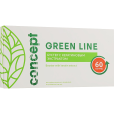Бустер з кератиновым екстрактом Concept Green line Booster With Keratin Extract