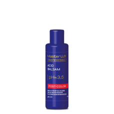 Бальзам кислотний після фарбування та освітлення волосся POST COLOR Master Lux 100 мл