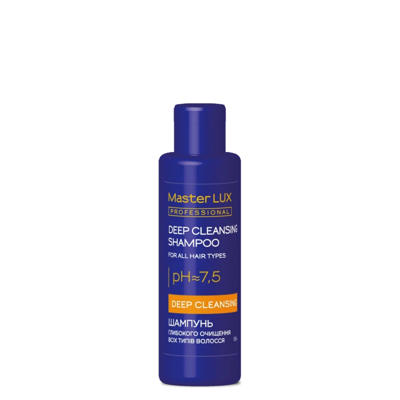 Шампунь для глибокої очистки волосся DEEP CLEANSING Master LUX 100 мл