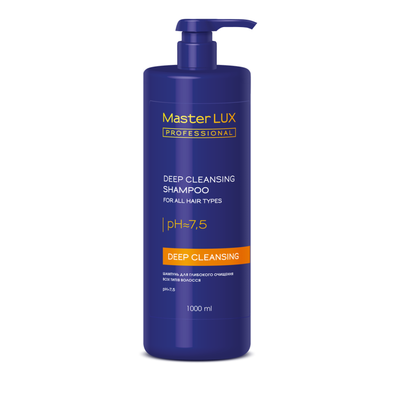 Шампунь для глибокої очистки волосся DEEP CLEANSING Master LUX 1000 мл