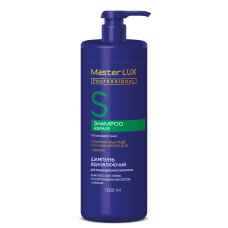 Шампунь відновлюючий для пошкодженого волосся REPAIR Master LUX 1000 мл