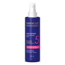 Лак для волосся екстрасильна фіксація Master LUX professional 250 мл
