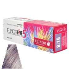 Фарба для волосся ElinorFive5 professional  СВІТЛО-РУСИЙ ПОПЕЛЯСТО-ФІОЛЕТОВИЙ 8/16 100 МЛ