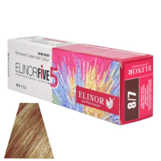 Фарба для волосся ElinorFive5 professional  СВІТЛО-РУСЯВИЙ КОРИЧНЕВИЙ 8/7 100 МЛ