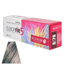 Фарба для волосся ElinorFive5 professional СВІТЛО-РУСЯВИЙ КОРИЧНЕВО-ФІОЛЕТОВИЙ 8/76 100 МЛ