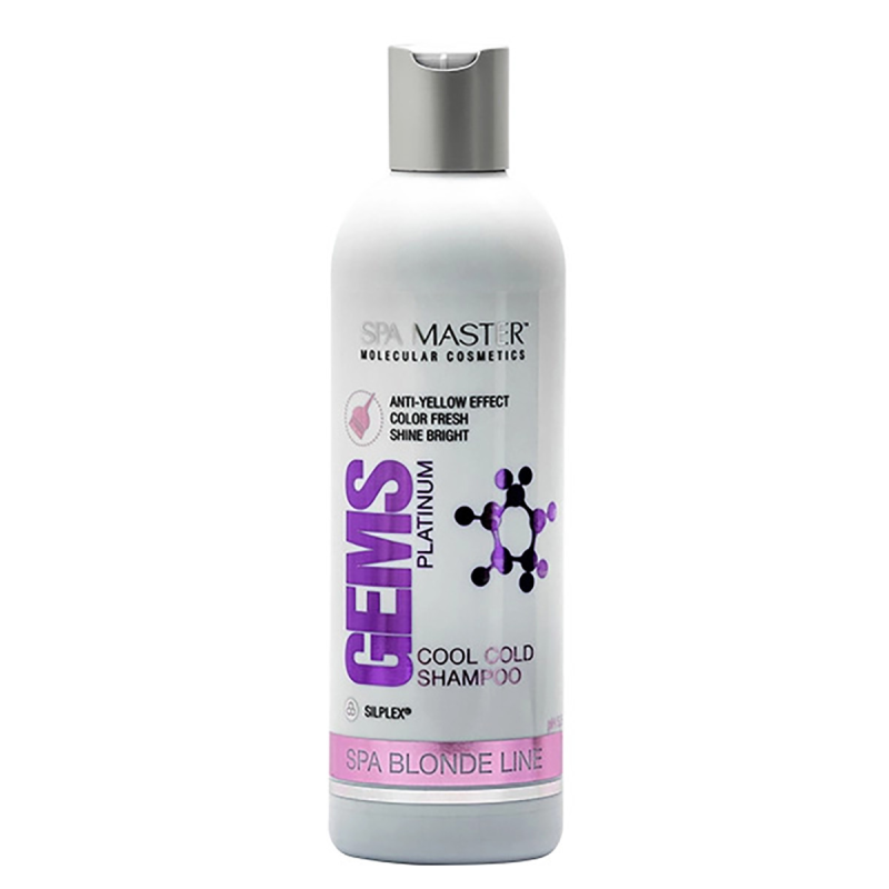 Антижовтий ШАМПУНЬ «ПЛАТИНОВА ПЕРЛИНА» PH 5,5 Spa MASTER SM 230 330 мл