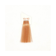 Крем-фарба 10/42 платиновий блонд коньячний Inebrya Color, 100 мл