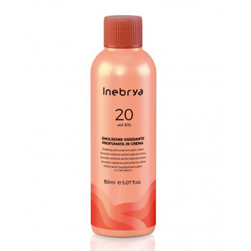 Парфюмерная окислительная эмульсия Inebrya Color 20 Vol Oxidizing Perfumed Emulsion Cream 6% 150 мл