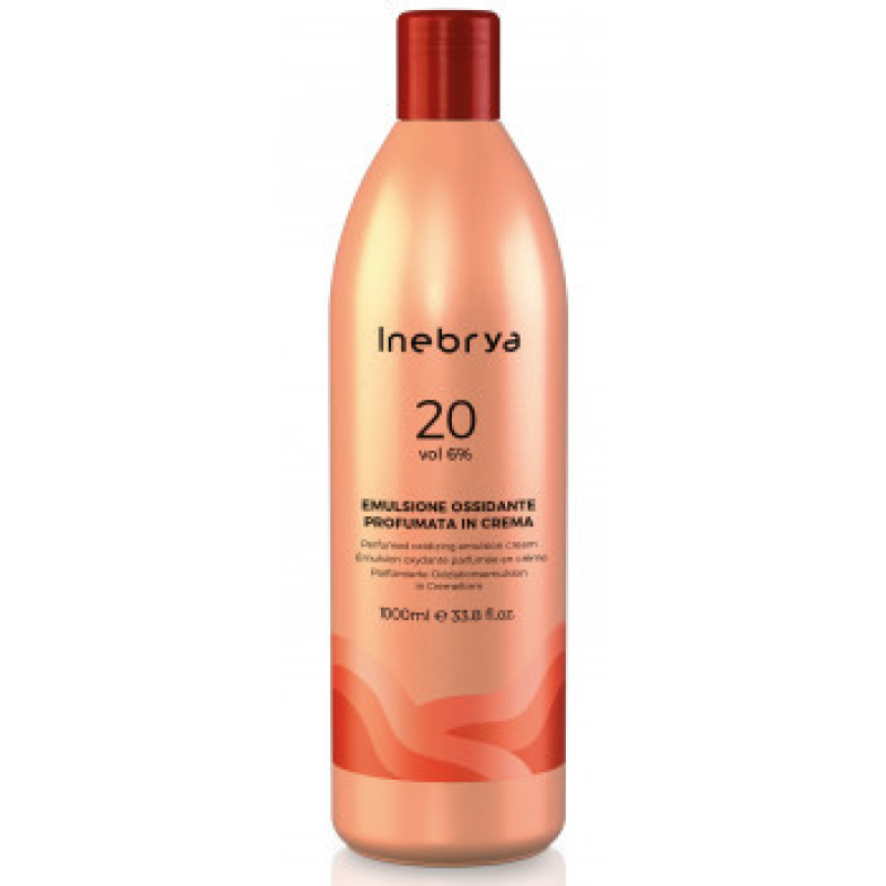 Парфумерна окислювальна емульсія Inebrya Color 20 Vol Oxidizing Perfumed Emulsion Cream 6% 1000 мл