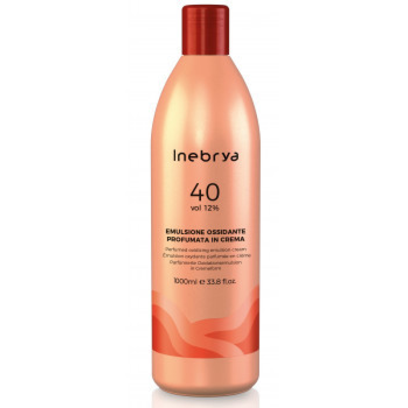 Парфумерна окислювальна емульсія Inebrya Color 40 Vol Oxidizing Perfumed Emulsion Cream 12 % 1000 мл