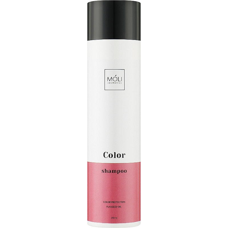 Шампунь для захисту кольору з олією льону MOLI cosmetics 250 мл