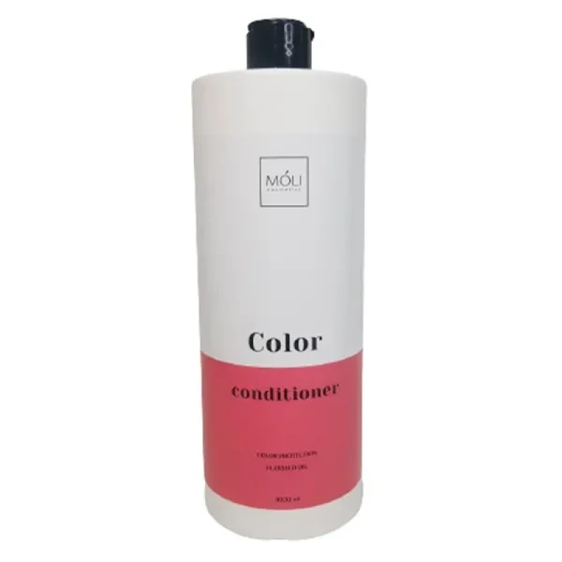 Кондиціонер Захист кольору з олією льону Moli Cosmetics 1000 мл