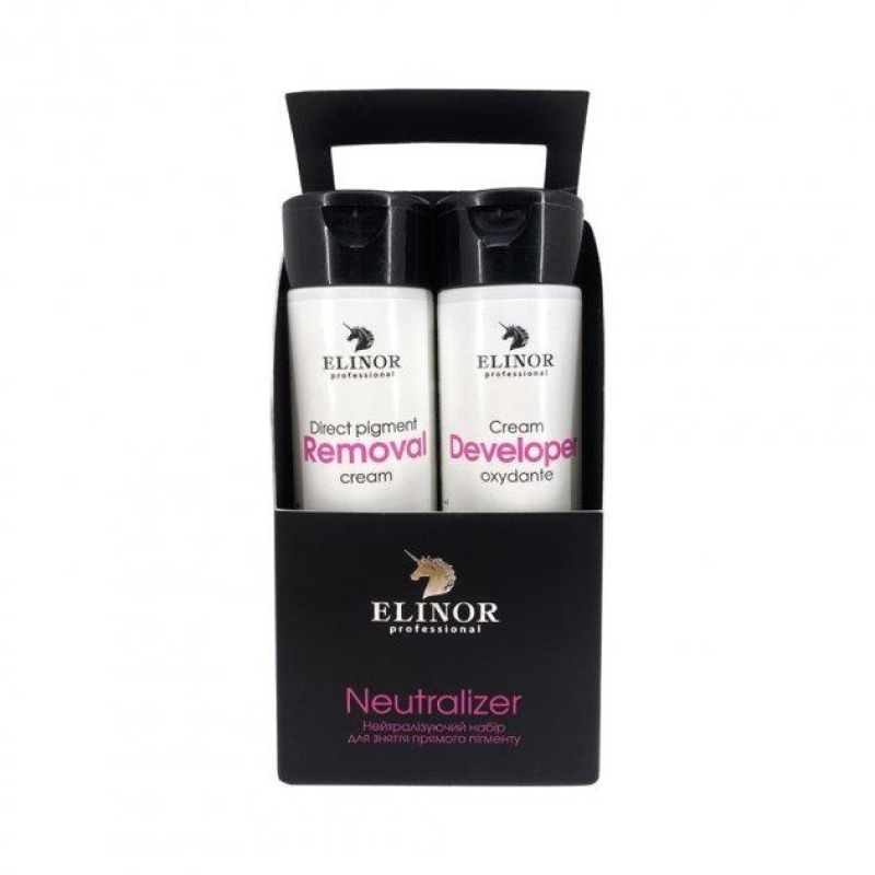 Нейтралізувальний набір для зняття прямого пігменту Elinor Removal Set 460 мл