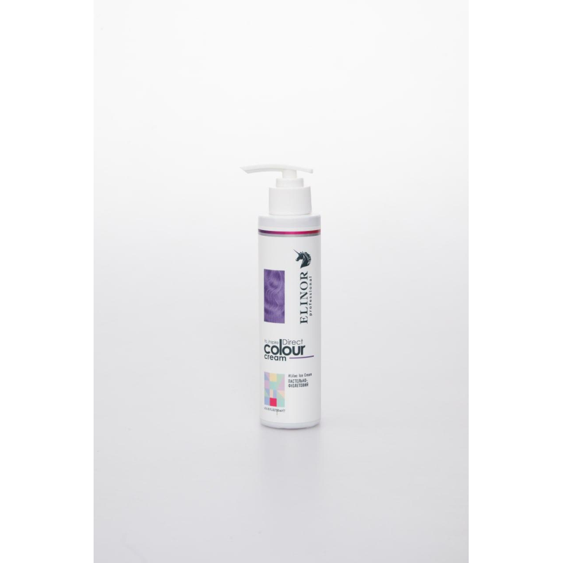 Тонувальний крем для волосся прямої дії Elinor to_inspire Direct Color Пастельно - фіолетовий / LILAC ICE CREAM 200 МЛ