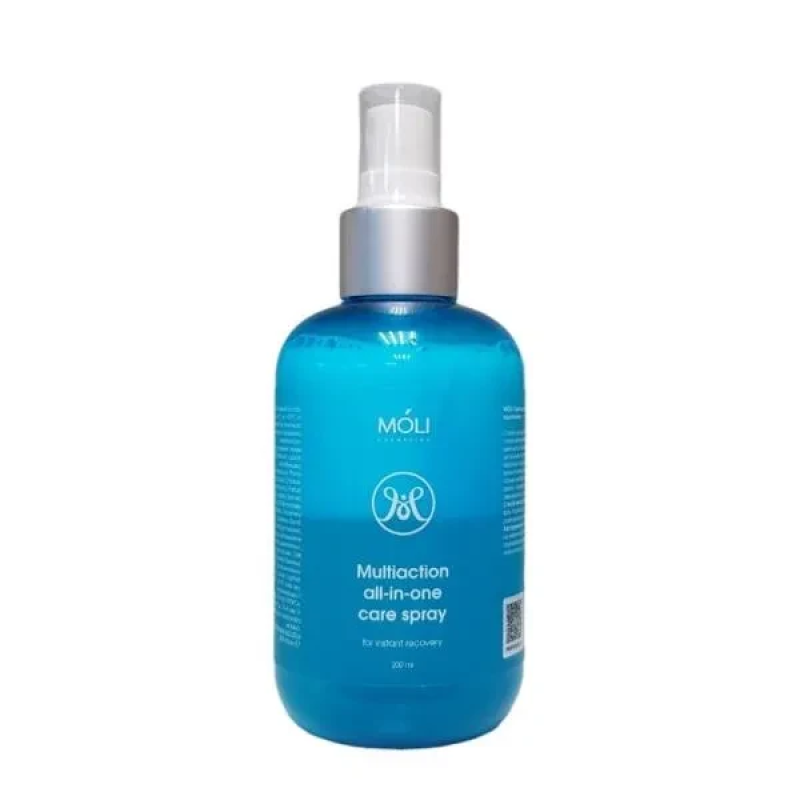 Спрей-догляд для миттєвого відновлення волосся  Multiaction all-in-one care spray MOLI 200 мл